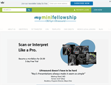 Tablet Screenshot of myminifellowship.com